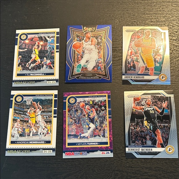 Indiana pacers 24-25 cards with Halliburton, turner and more - Picture 1 of 2